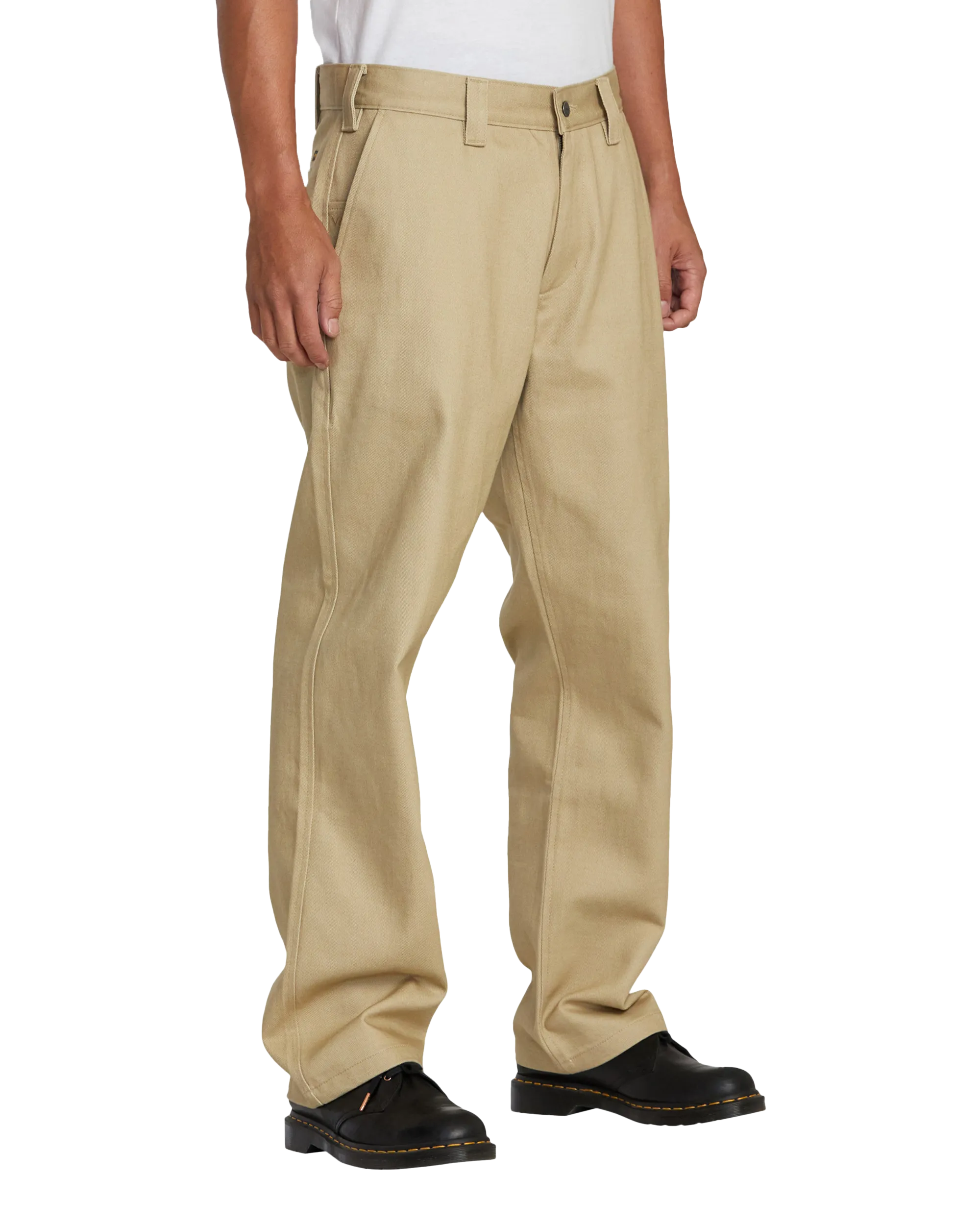 Americana Chino 2 Trousers in Khaki