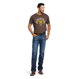 ARIAT MEN'S STRETCH CARSON STACKABLE STRAIGHT LEG PRESCOTT JEAN