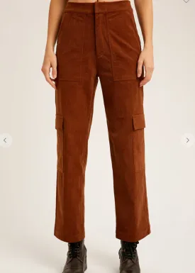 Barberry, Womens Corduroy Cargo Crop Pant