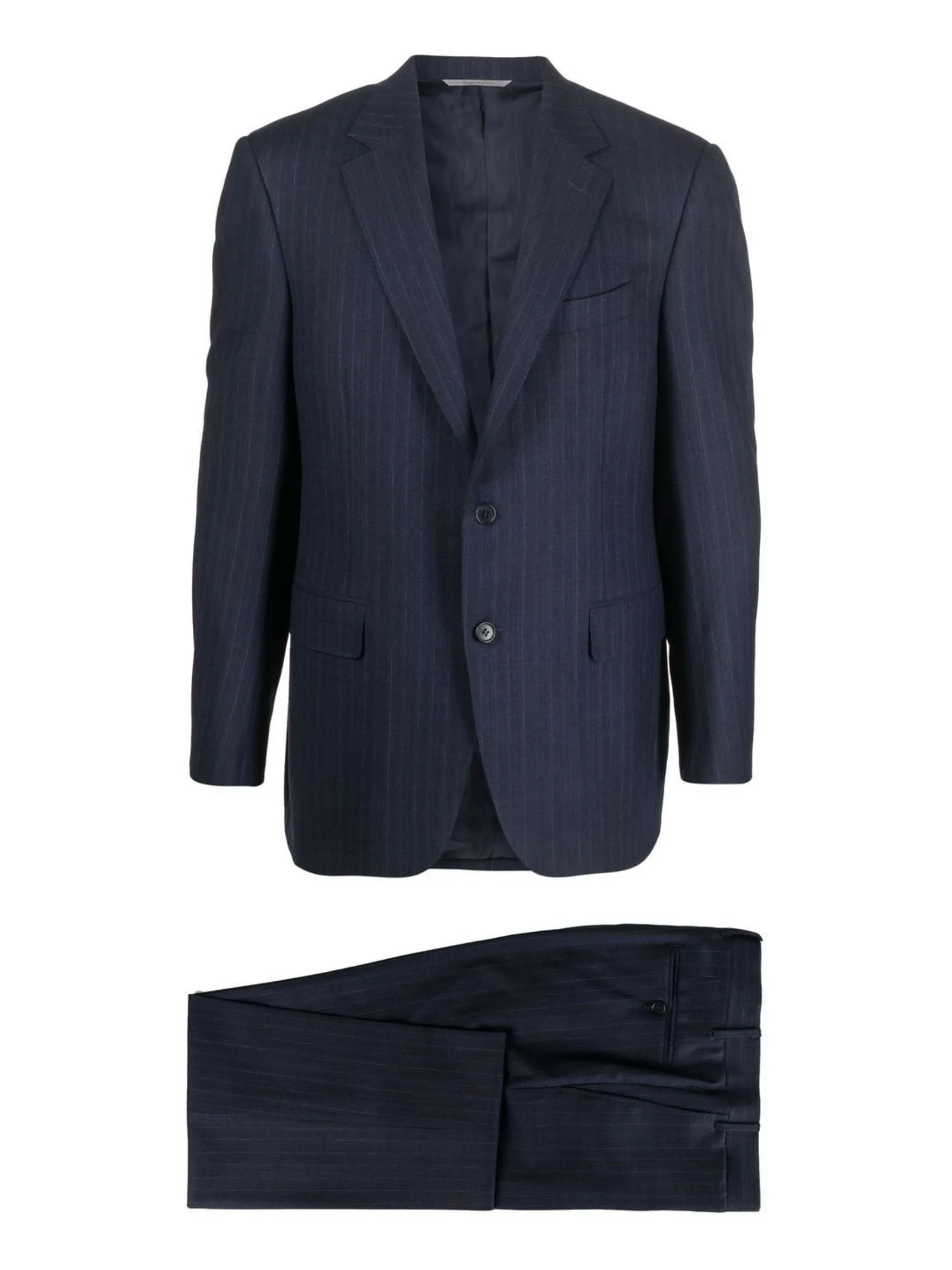 Blue Pinstripe Suit