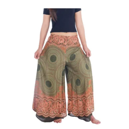 BUNDLE: 4-Pack Palazzo Pants X-Large (Assorted Prints) - Thailand