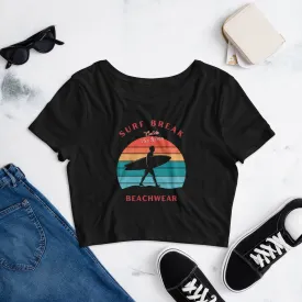 Catch The Waves Women’s Crop Tee