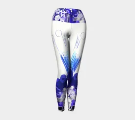 Concert Blue Yoga Leggings