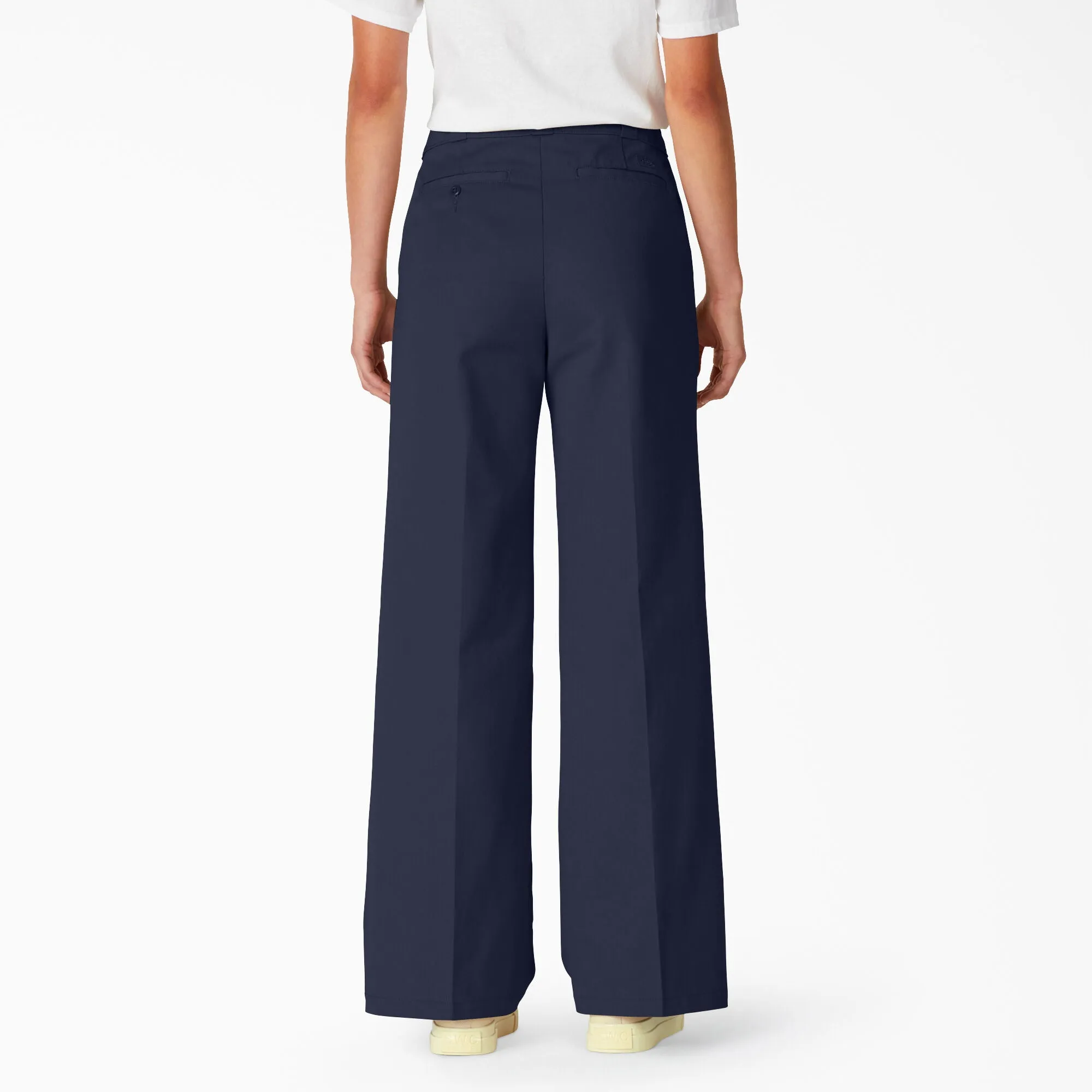 DICKIES - WOMEN'S WOMEN'S WIDE LEG PANT INK NAVY