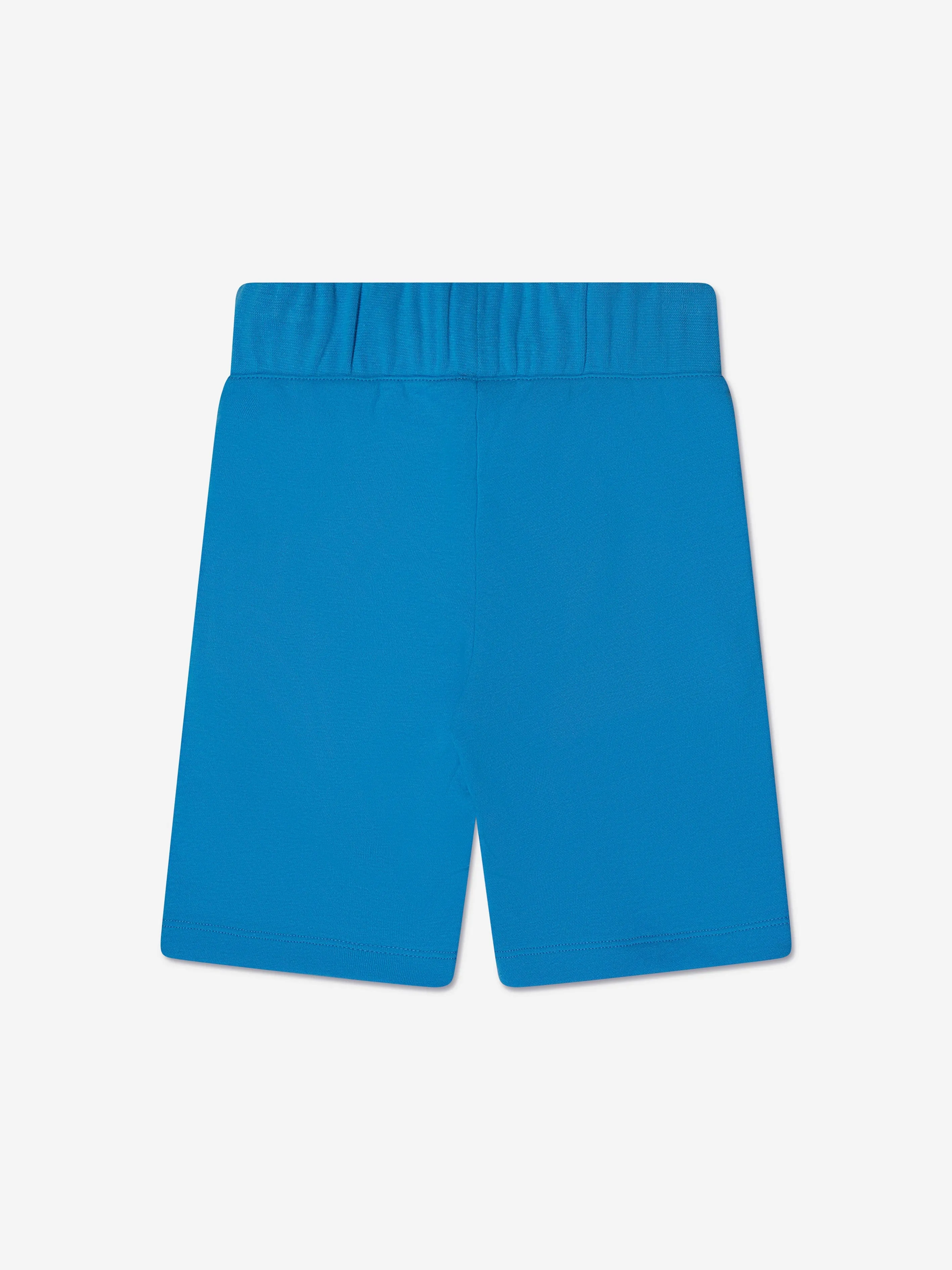 DKNY Boys Logo Bermuda Shorts in Blue