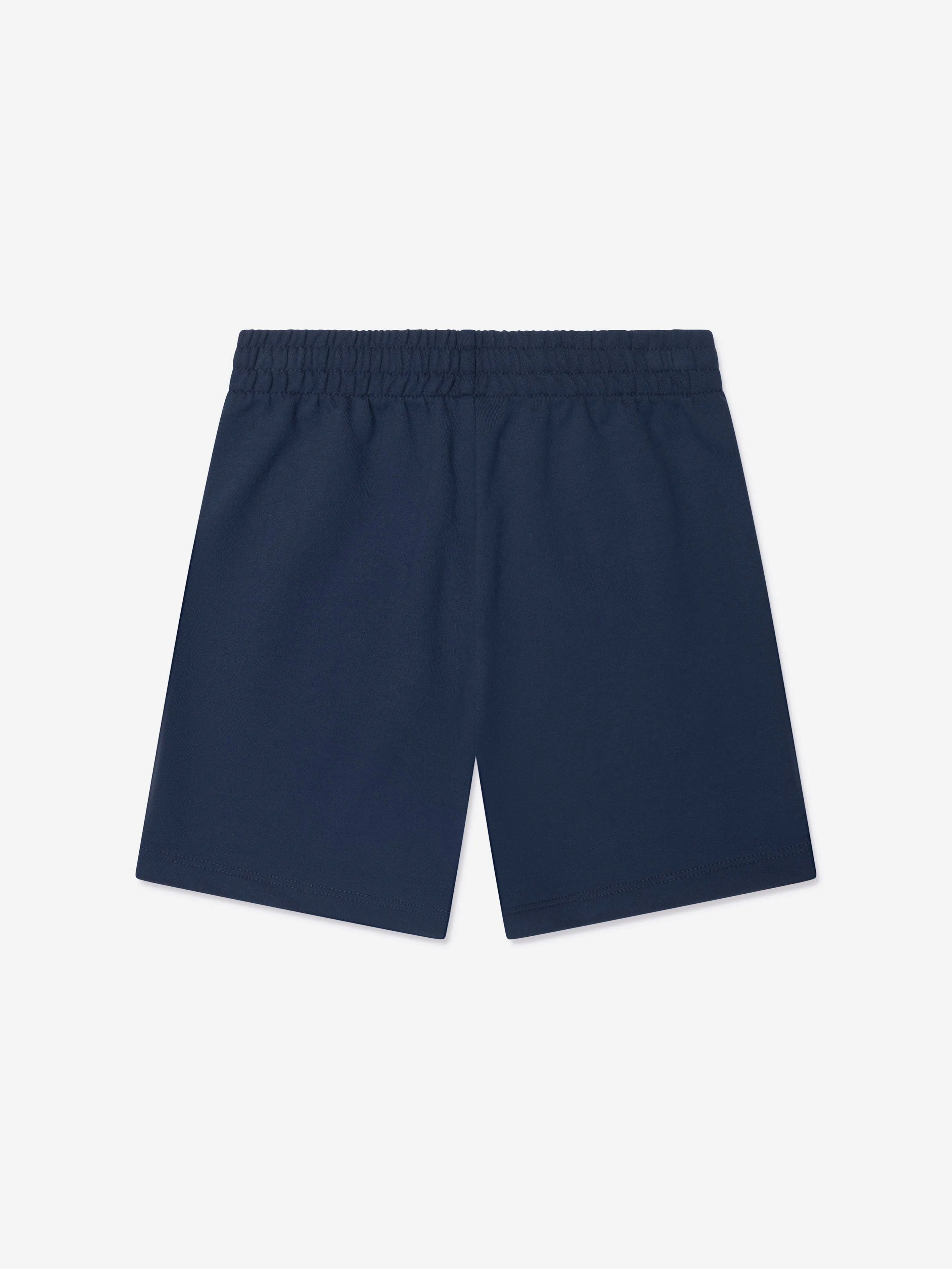 EA7 Emporio Armani Boys Logo Bermuda Shorts in Navy