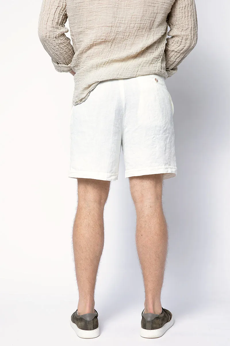 Edoardo Bermuda Shorts in Latte