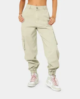 EN ES Women's Time To Go Cargo Pants Aloe Wash