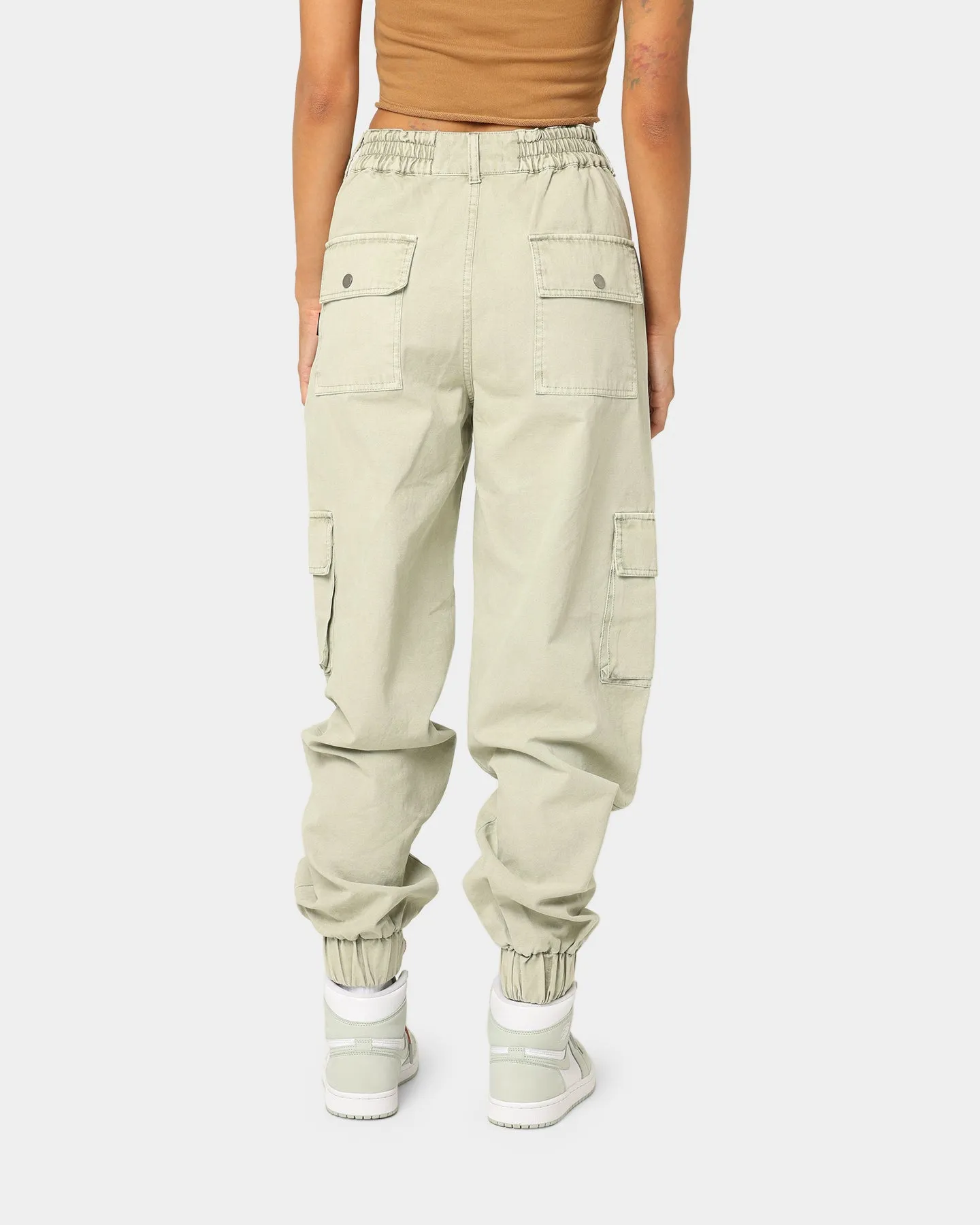 EN ES Women's Time To Go Cargo Pants Aloe Wash