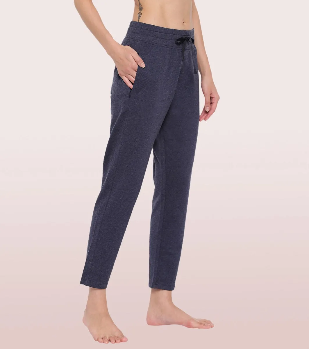 ENAMOR-E060 ESSENTIALS FRENCH TERRY LOUNGE PANTS