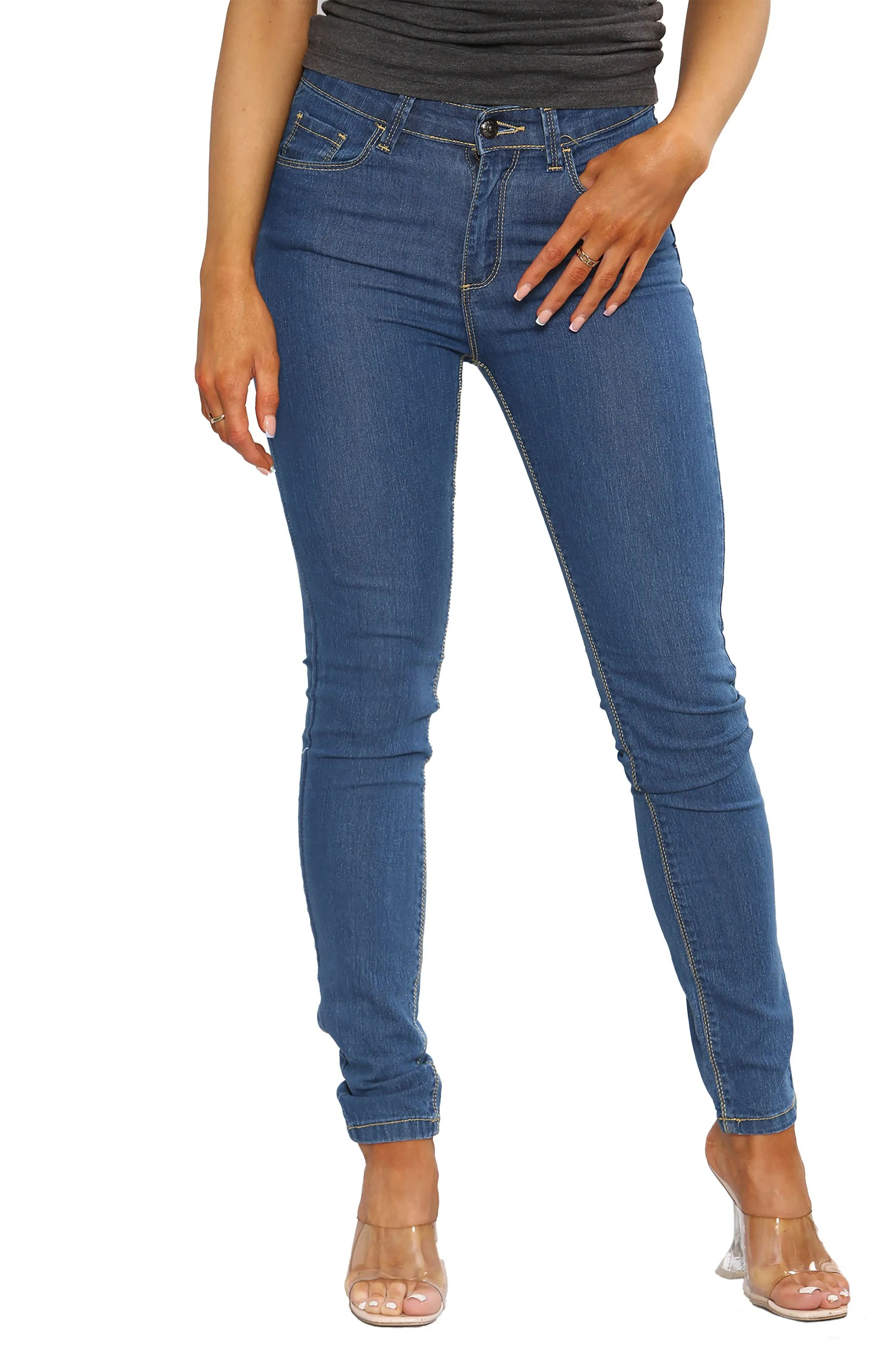 Enzo | Ladies Skinny Stretch Jeans