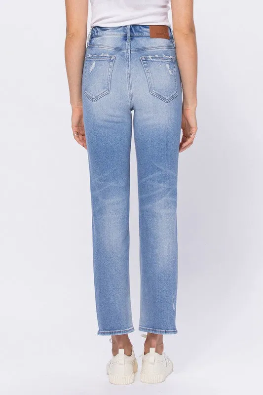 Hidden Jeans Light Wash Classic Straight Jeans