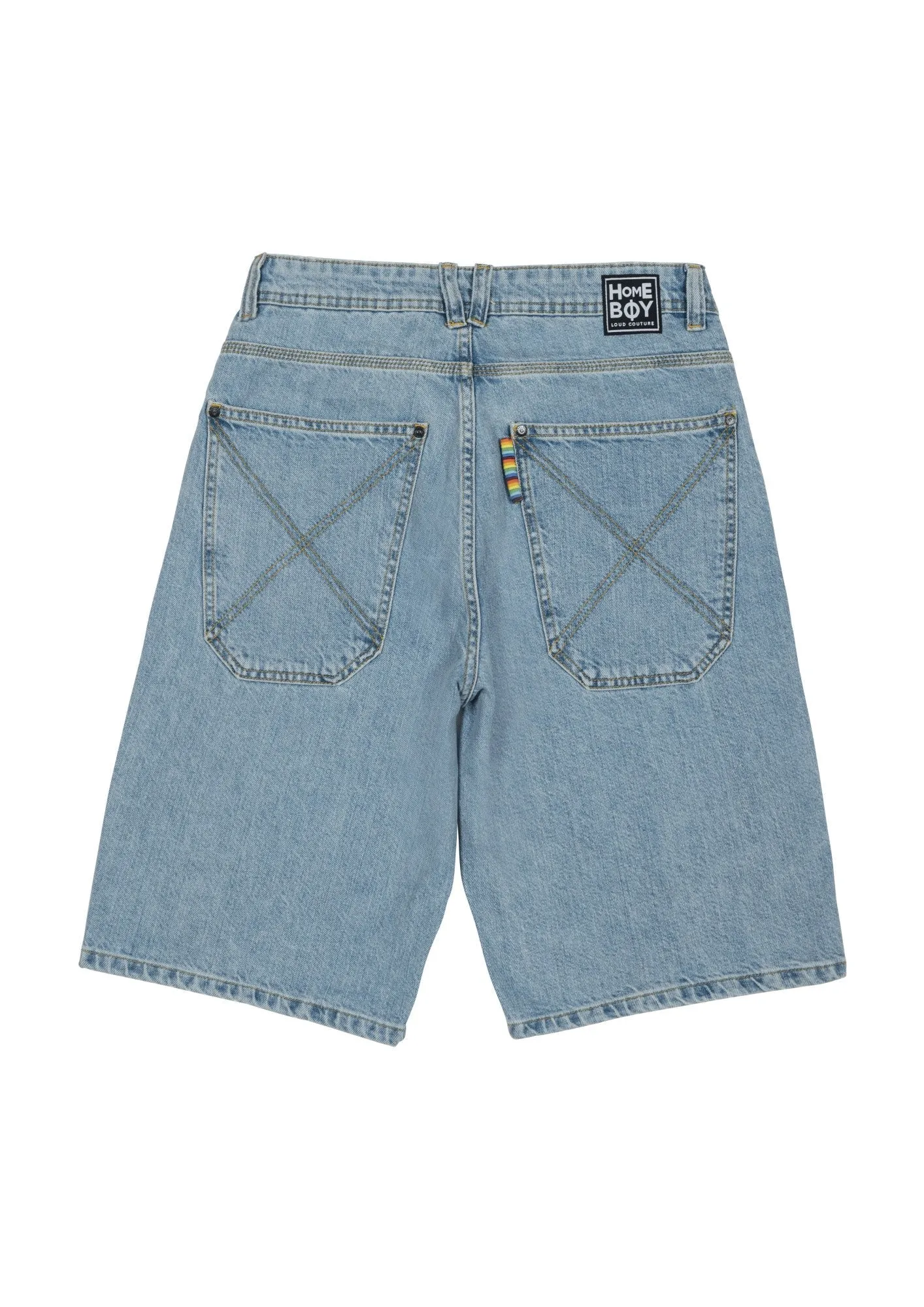 HOMEBOY X-TRA BAGGY SHORTS MOON