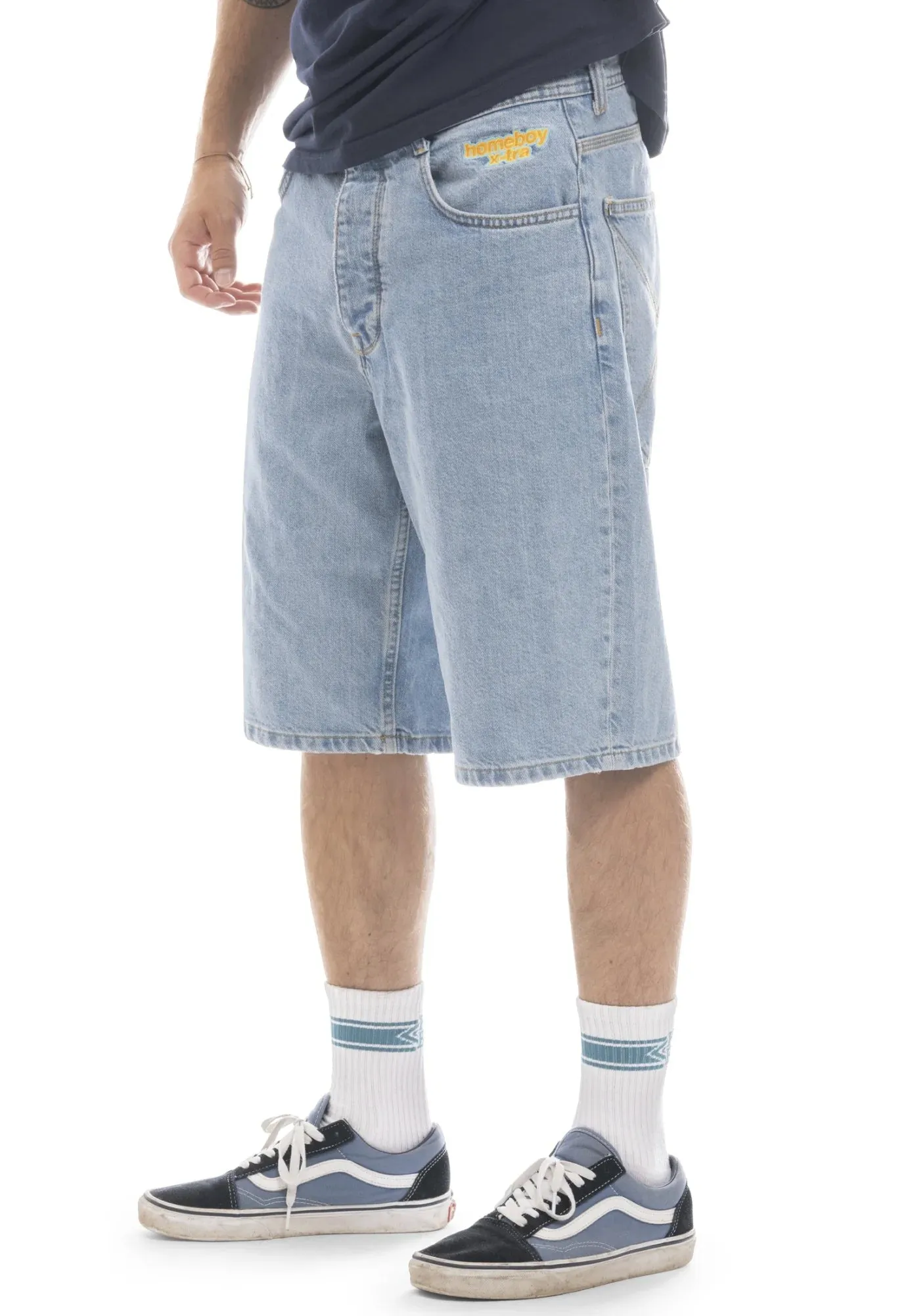 HOMEBOY X-TRA BAGGY SHORTS MOON