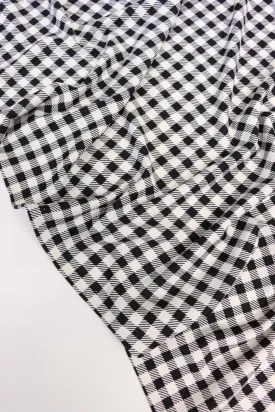 Ivory & Black Mini Gingham ITY