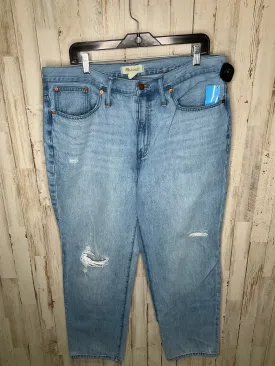 Jeans Relaxed/boyfriend By Madewell  Size: 14