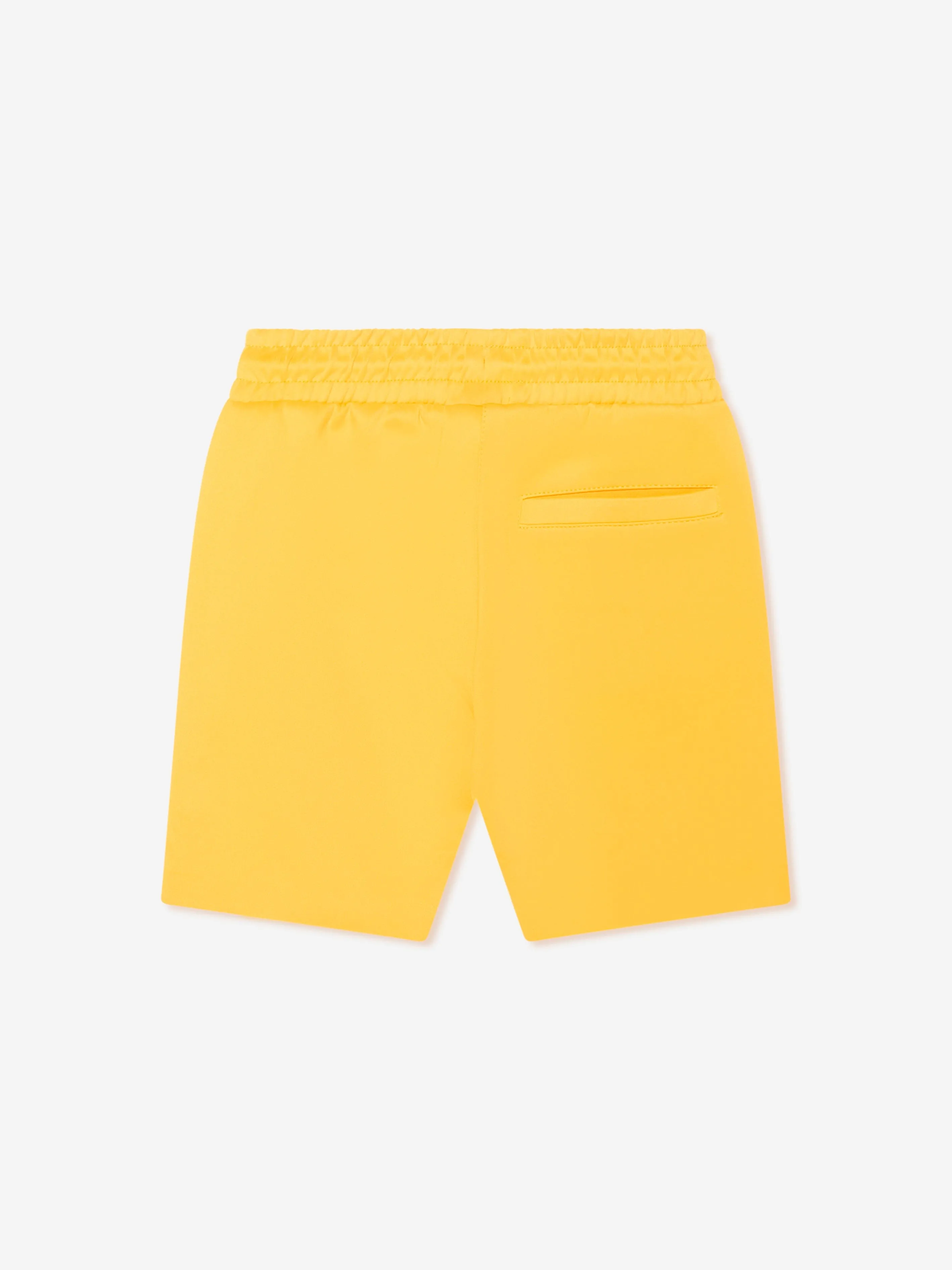 Karl Lagerfeld Boys Logo Bermuda Shorts in Yellow