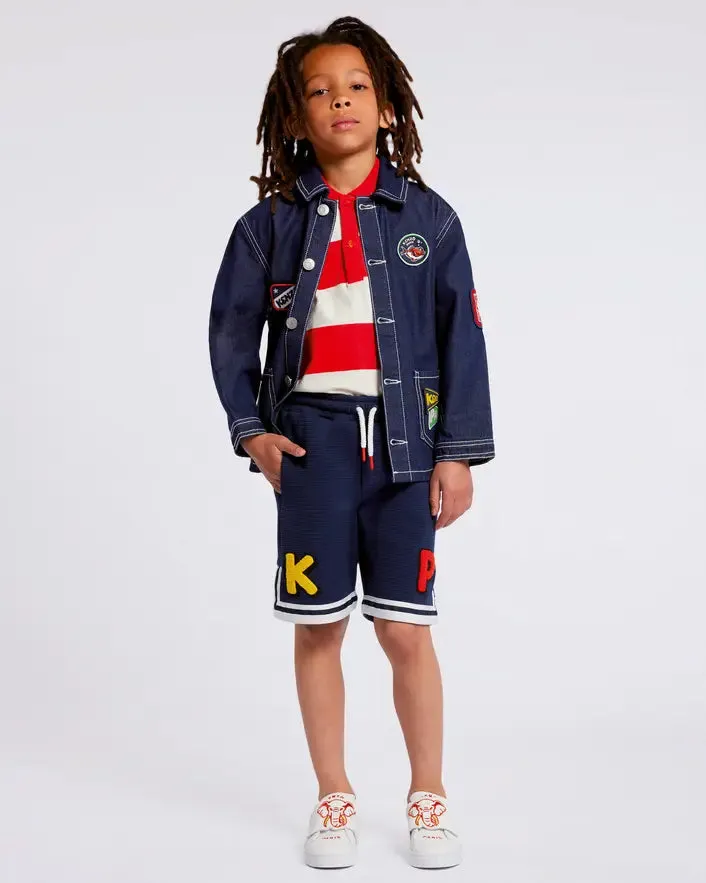 Kenzo Navy Bermuda Shorts