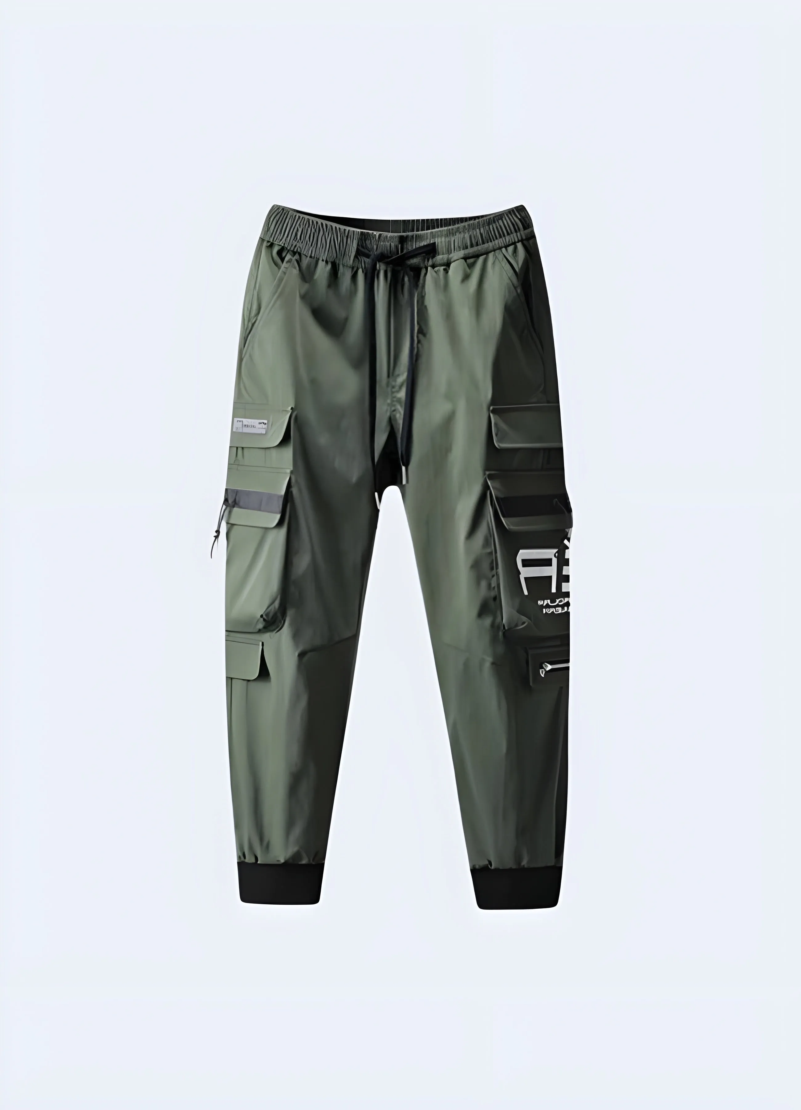 Khaki Cargo Pants Streetwear