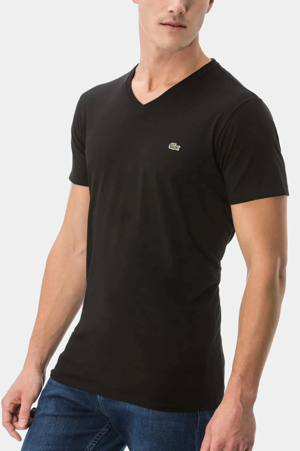 Lacoste - Men’s V-neck Cotton T-shirt