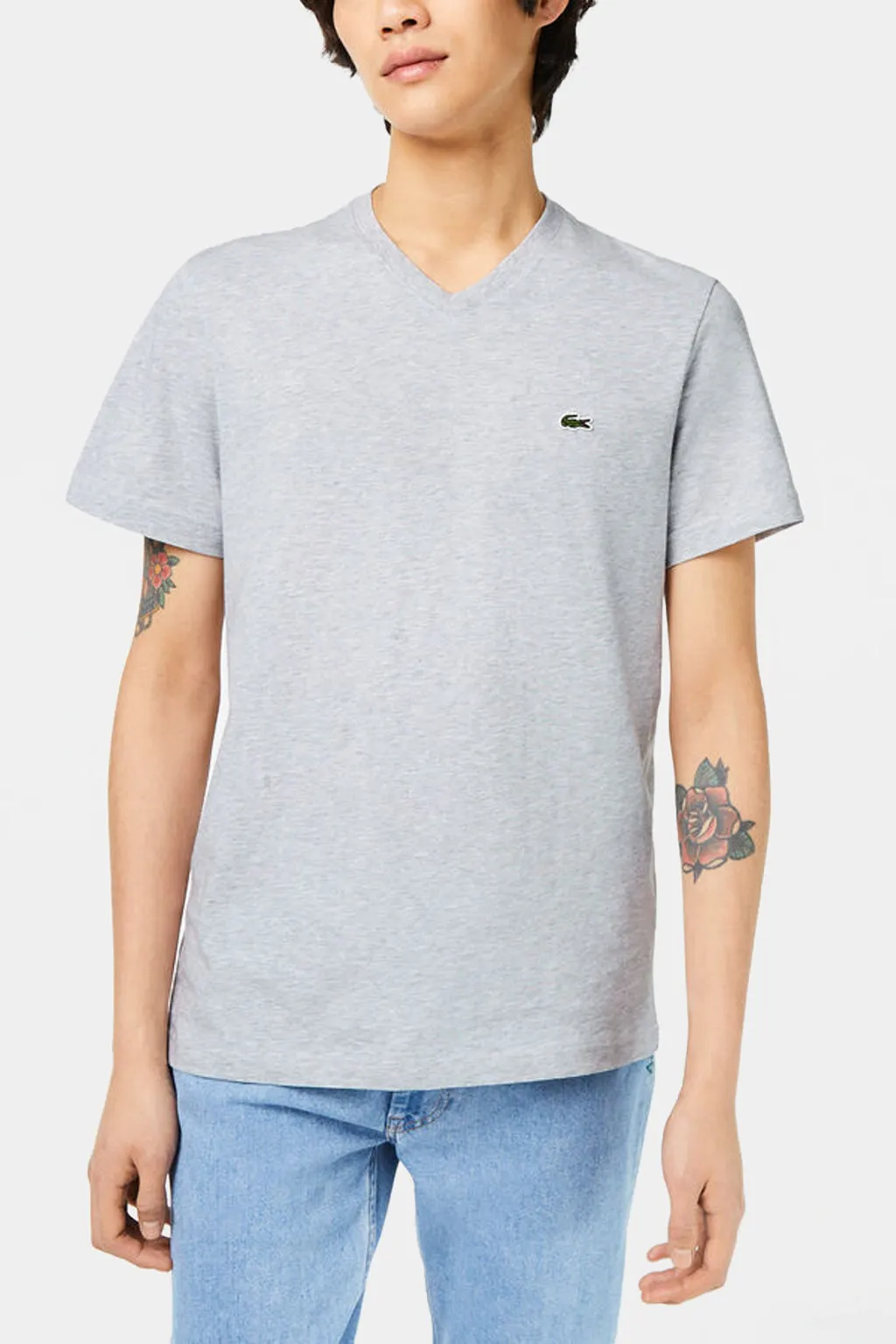 Lacoste - Men’s V-neck Cotton T-shirt