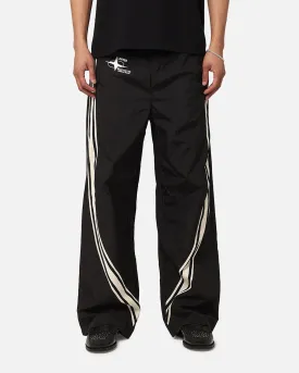 Loiter Wave Break Track Pants Black