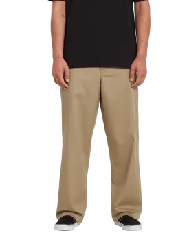 Loose Truck Chino Trousers in Khaki