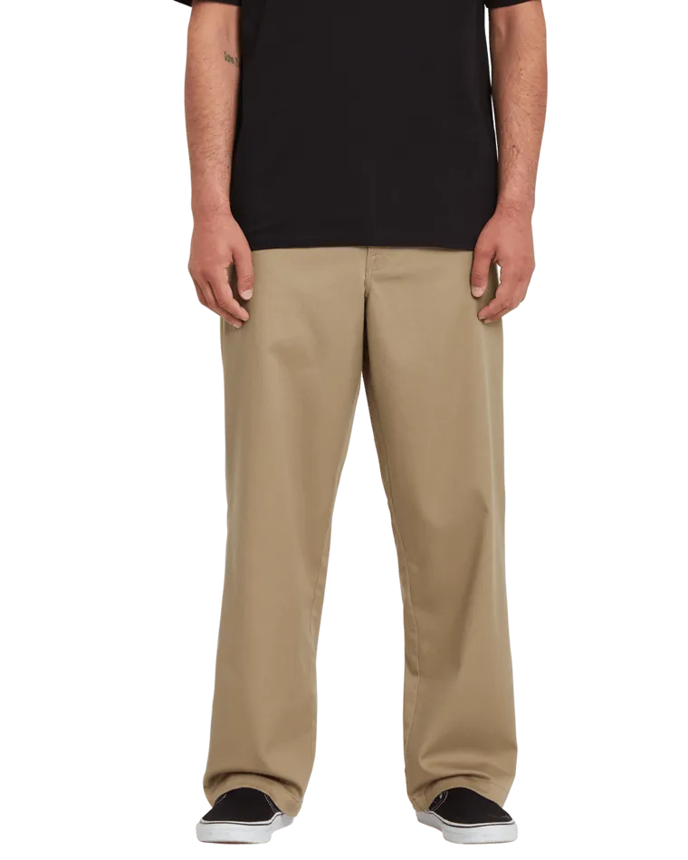 Loose Truck Chino Trousers in Khaki