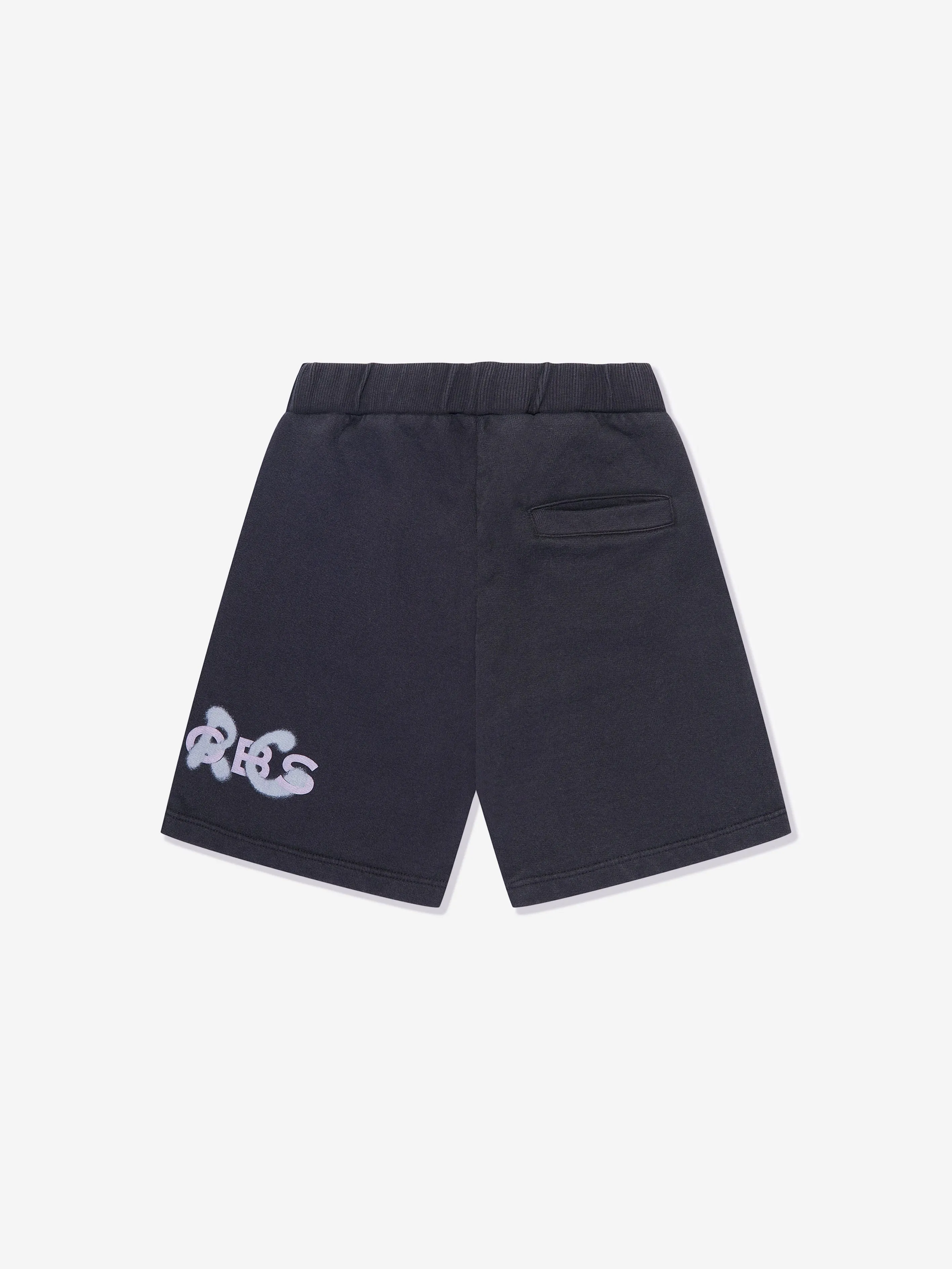 MARC JACOBS Boys Logo Bermuda Shorts in Black