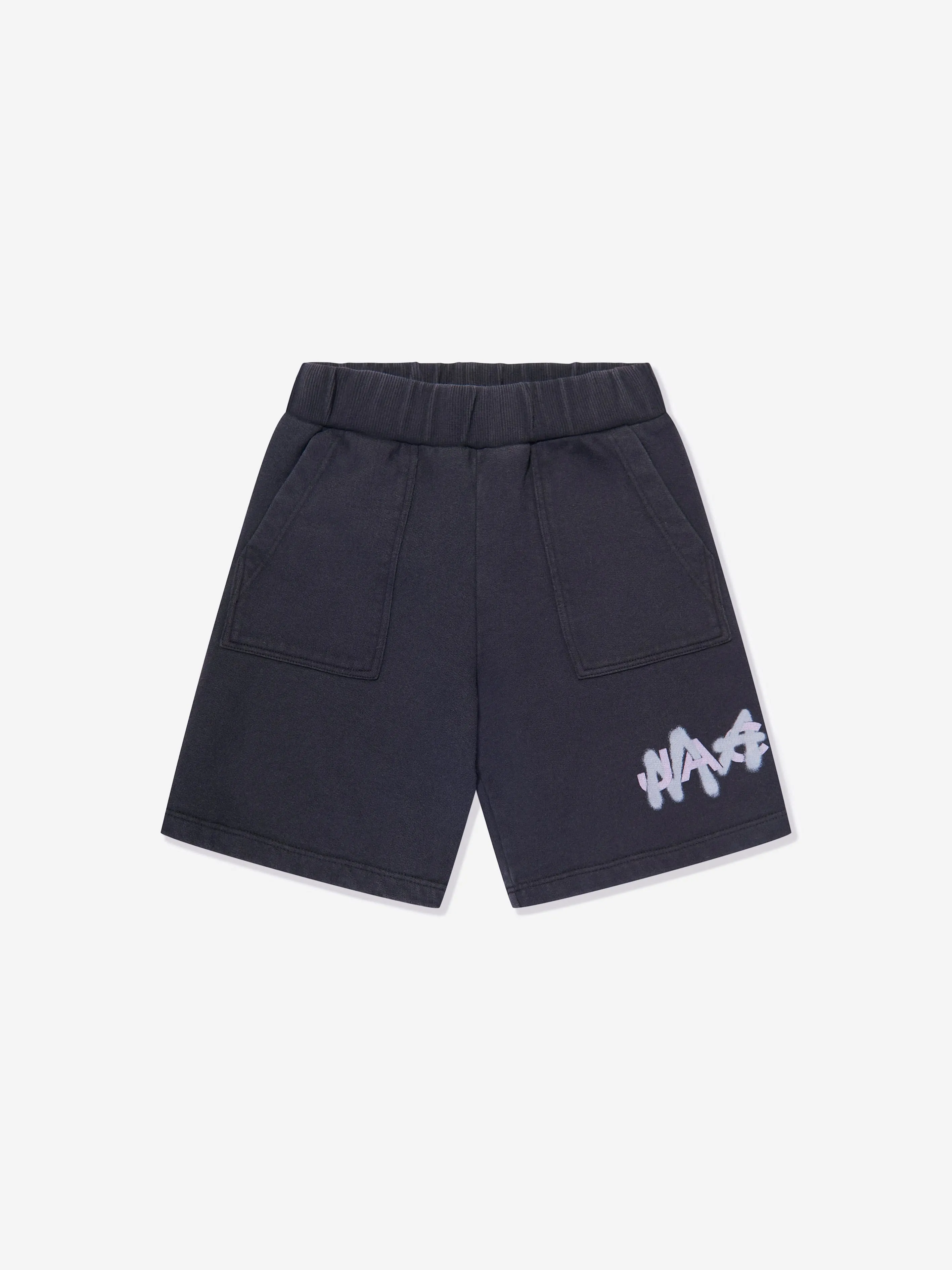 MARC JACOBS Boys Logo Bermuda Shorts in Black