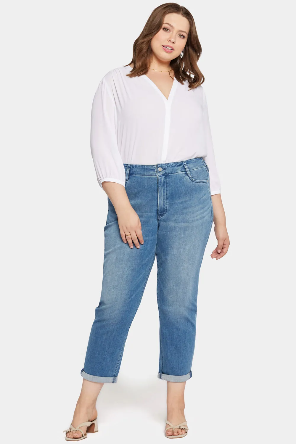 Margot Girlfriend Jeans In Plus Size - Stunning