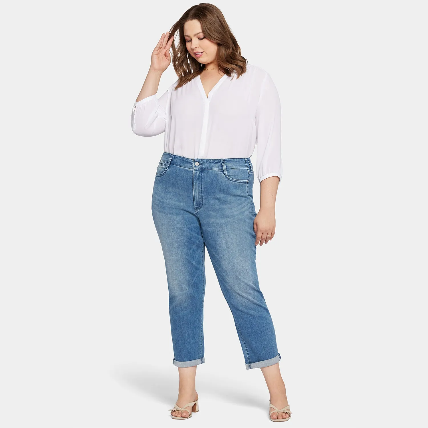 Margot Girlfriend Jeans In Plus Size - Stunning