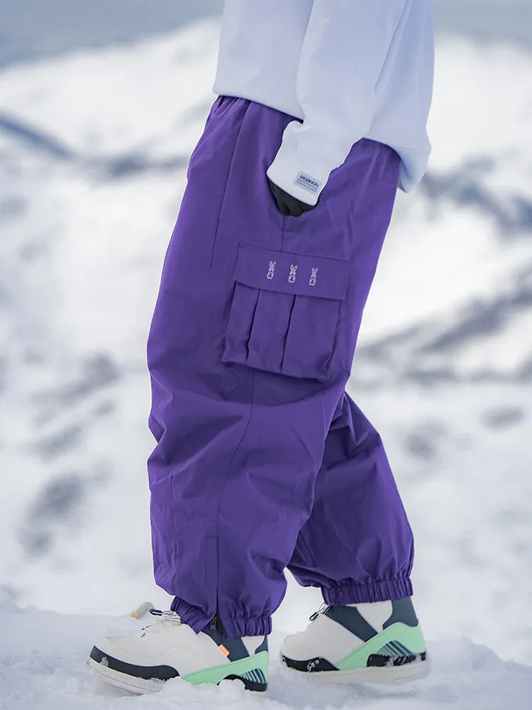 Men's Rabbit Snow StreetFlow Freestyle Cargo Baggy Snow Pants