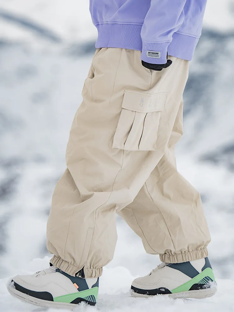 Men's Rabbit Snow StreetFlow Freestyle Cargo Baggy Snow Pants