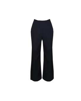 MILO TROUSER NAVY PINSTRIPE