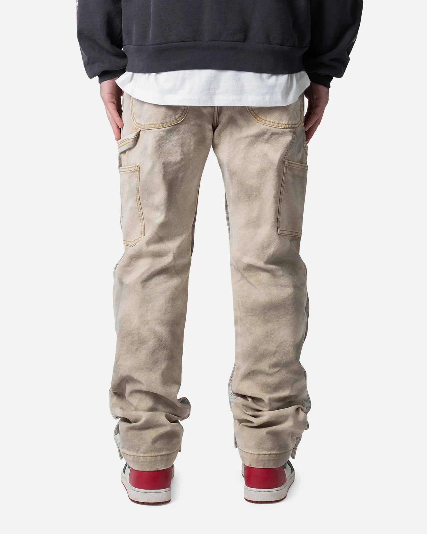 MNML V624 Snap Off Baggy Pants Brown