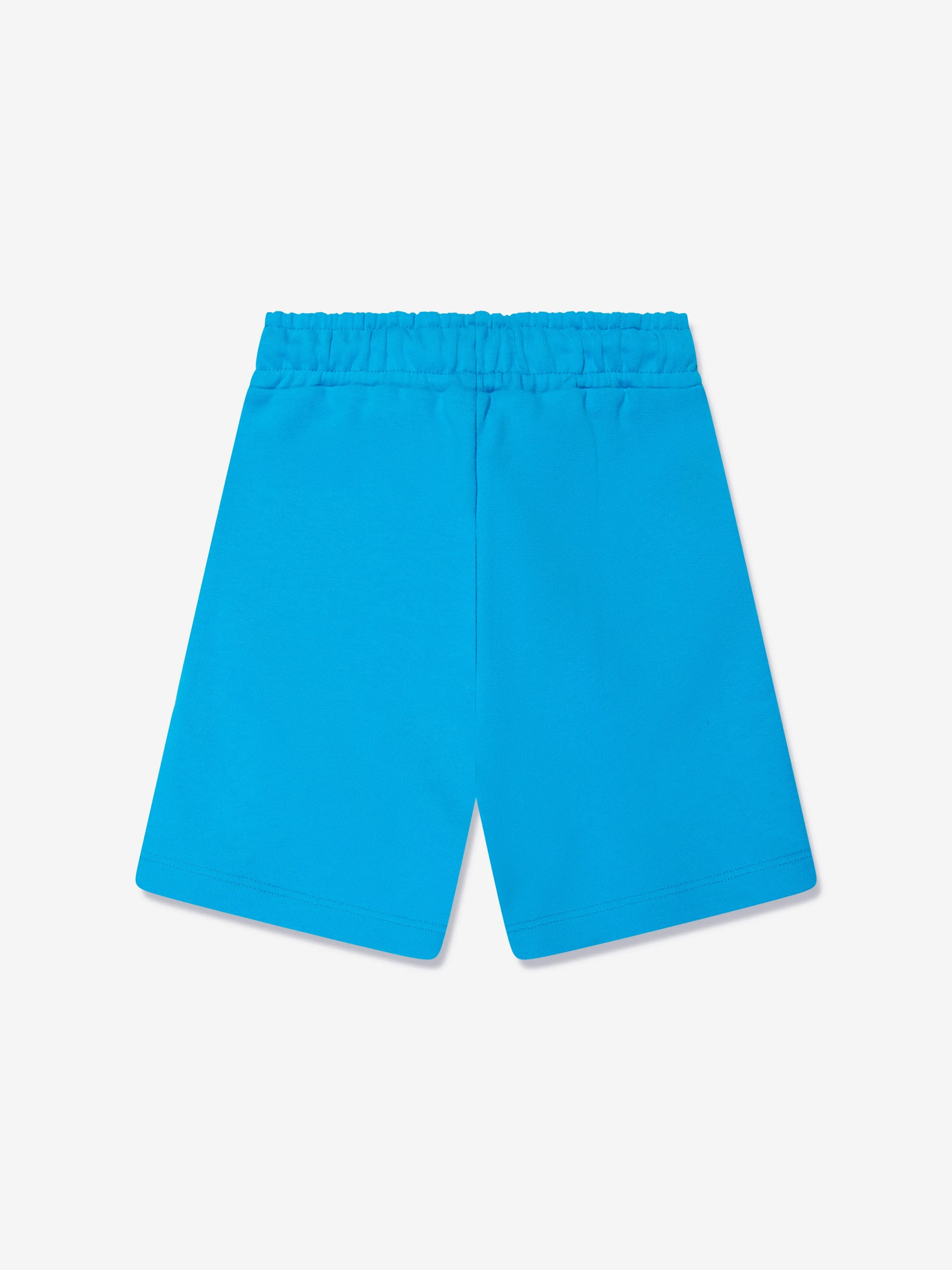 MSGM Boys Fleece Bermuda Shorts in Blue