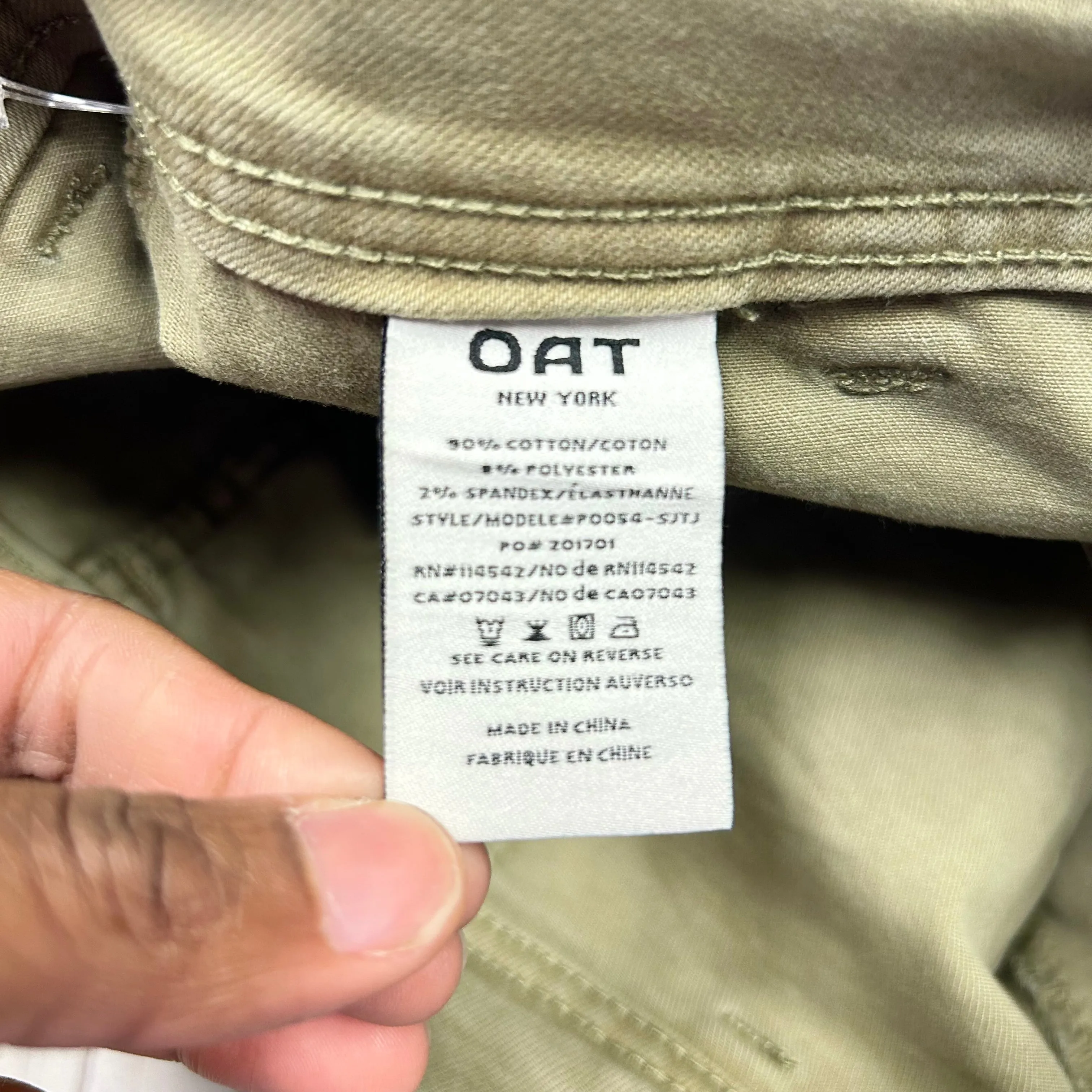 Pants Cargo & Utility By Oat In Green, Size: 2