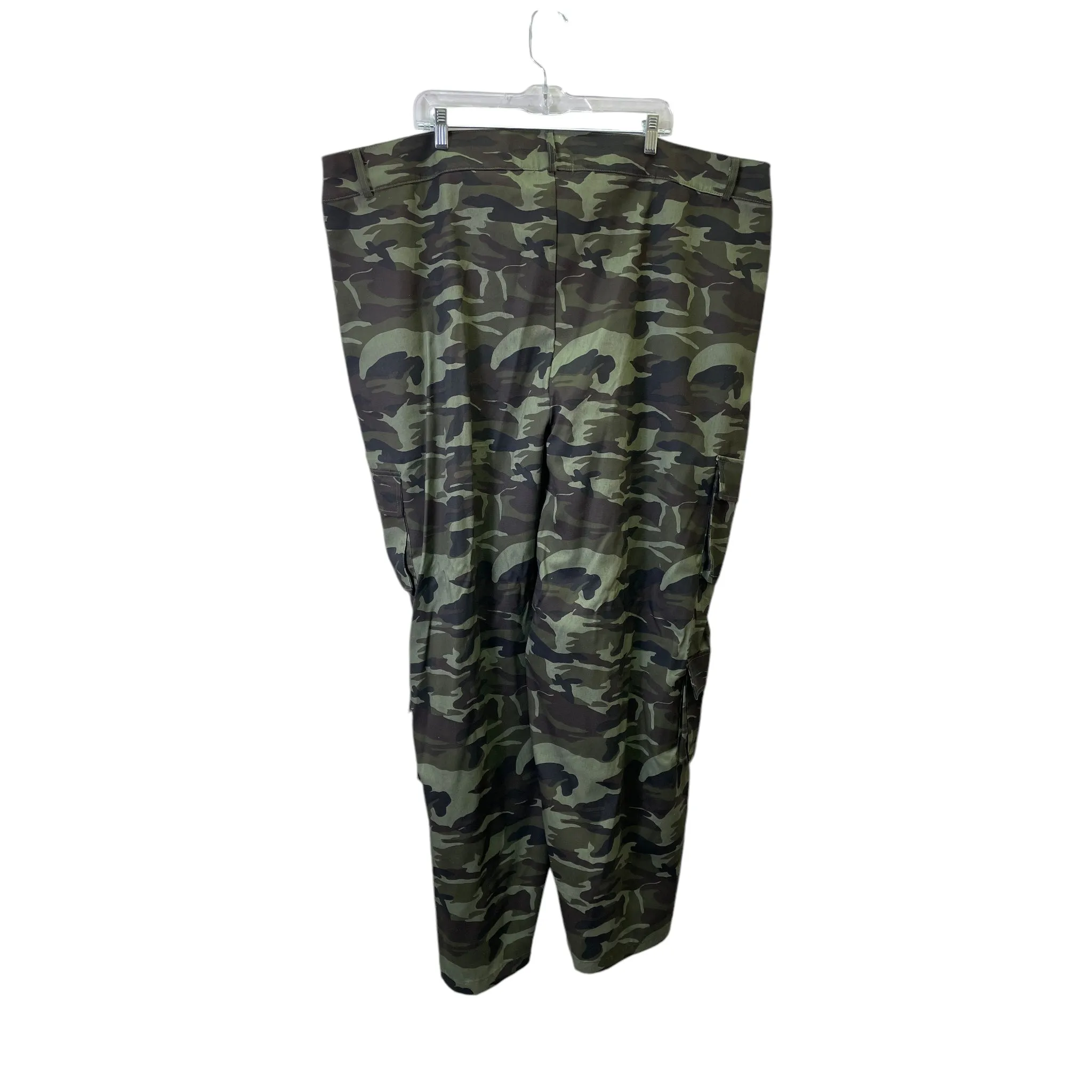 Pants Cargo & Utility By Pretty Little Thing In Camouflage Print, Size:24