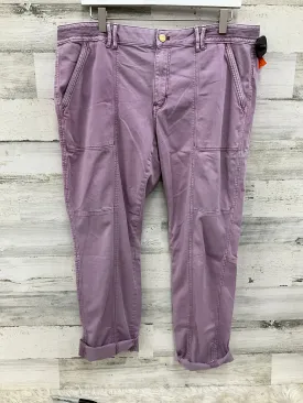 Pants Cargo & Utility By White House Black Market In Pink, Size: 14l