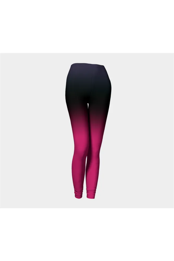 Peacock Pink Gradient Leggings