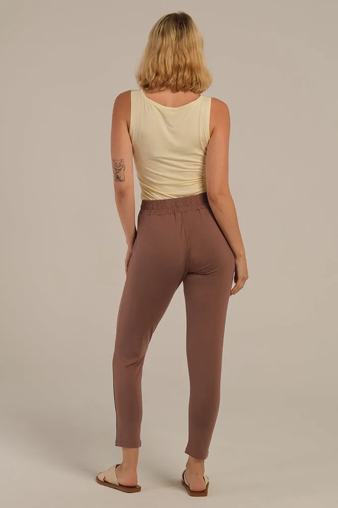 Peggy Bamboo Trouser - Mousse