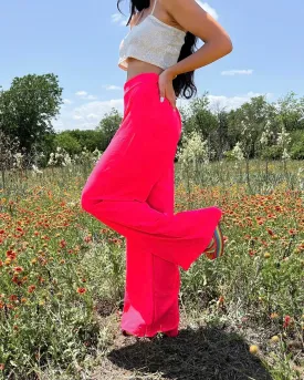 "KC" Pari Hot Pink Pants