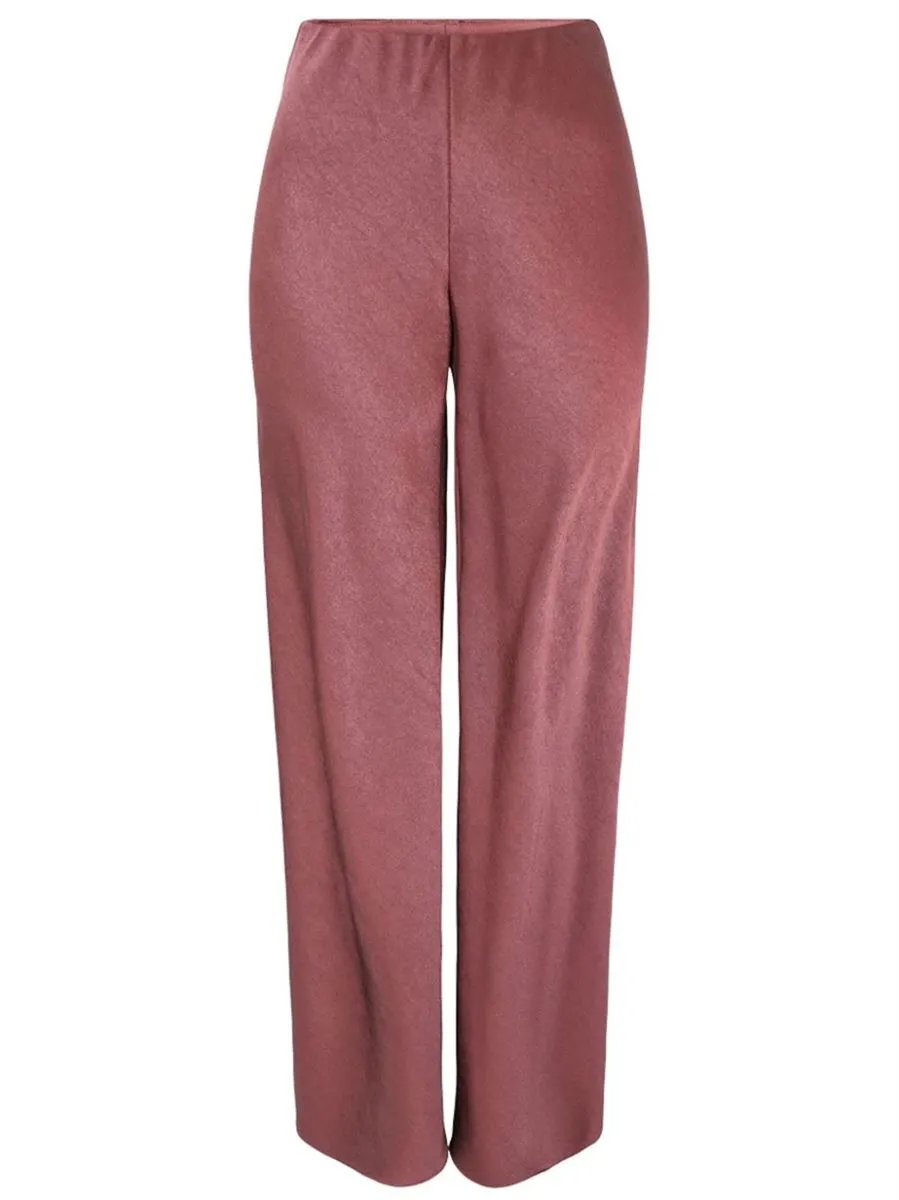 SATIN TROUSERS