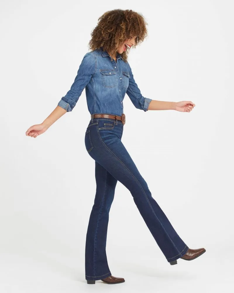 Spanx Flare Jeans Midnight Shade