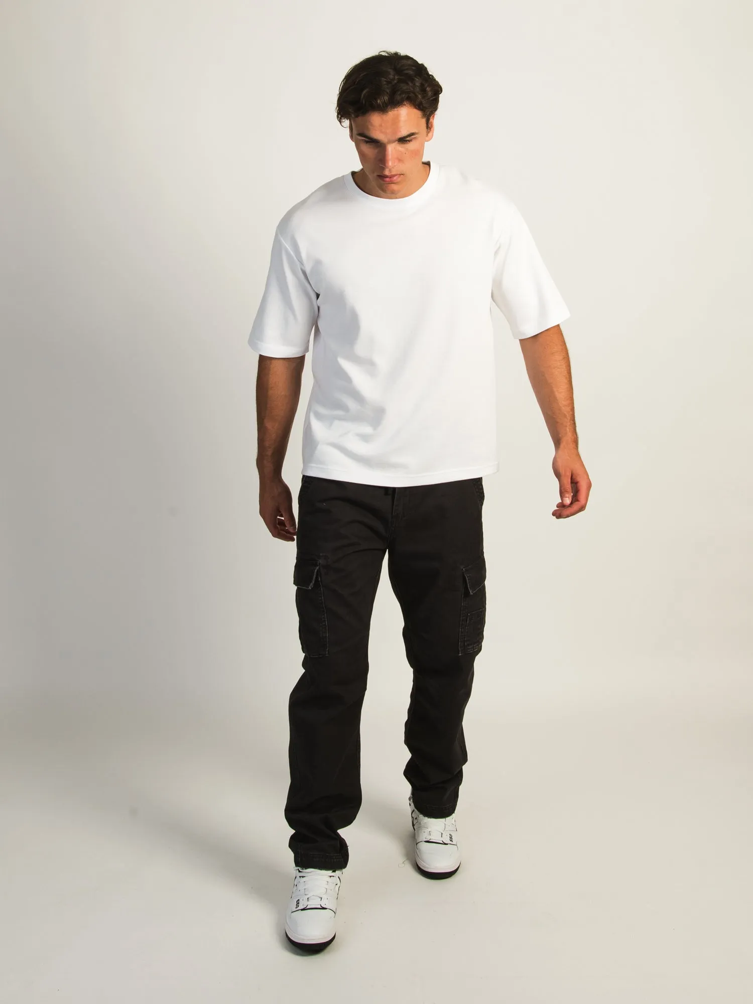 TAINTED 90'S UTILITY CARGO PANT - BLACK