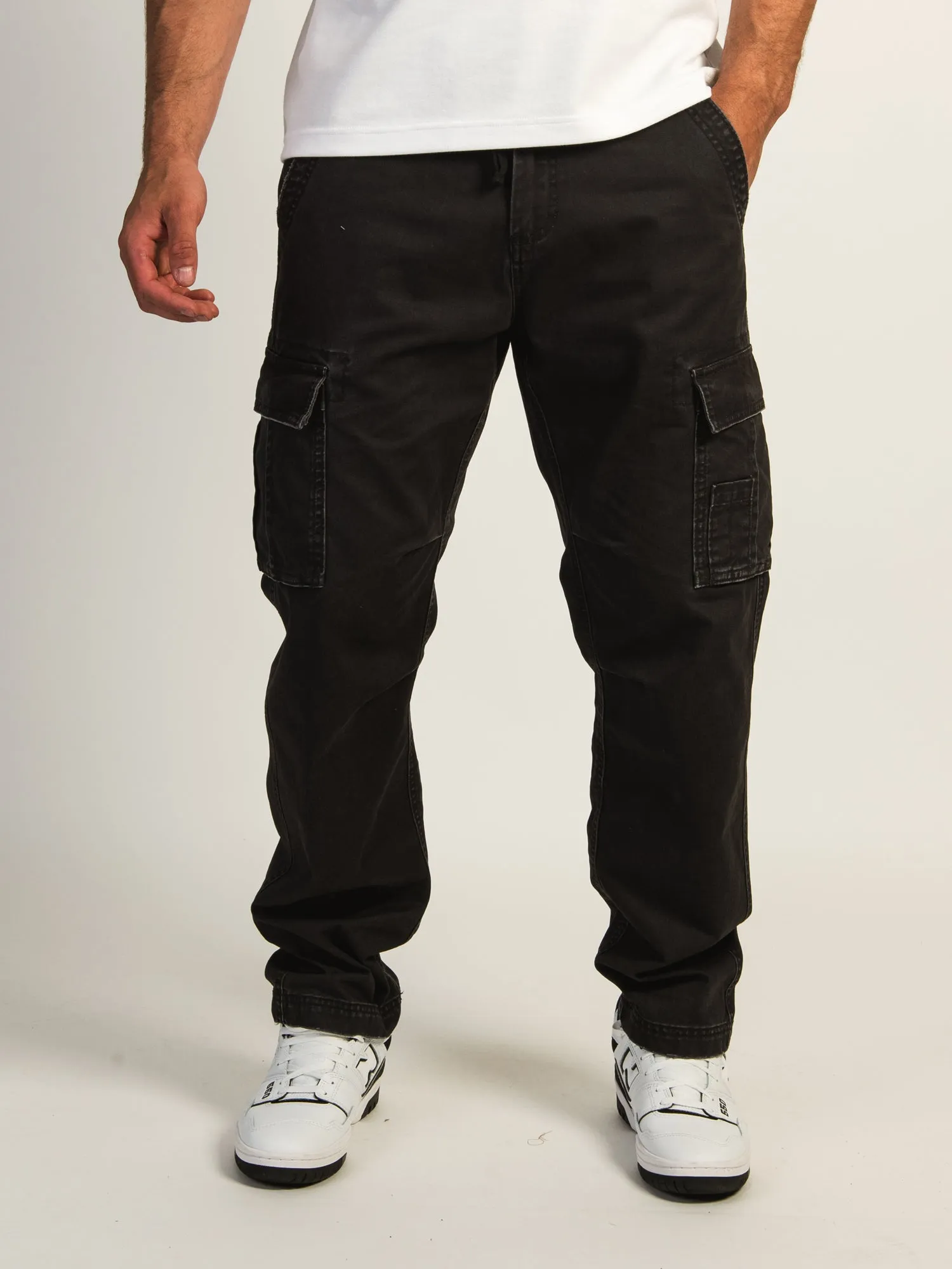 TAINTED 90'S UTILITY CARGO PANT - BLACK