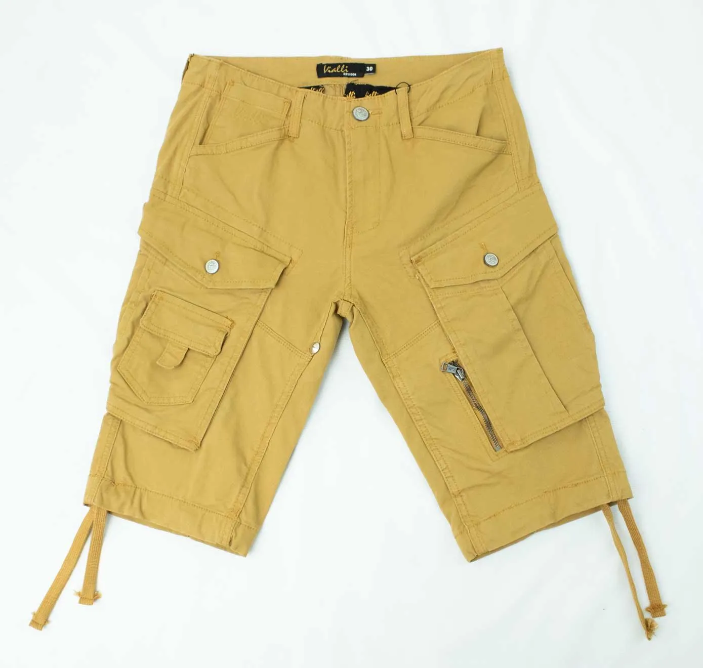 Vialli Muda Bermuda 6 Pkt Khaki Short