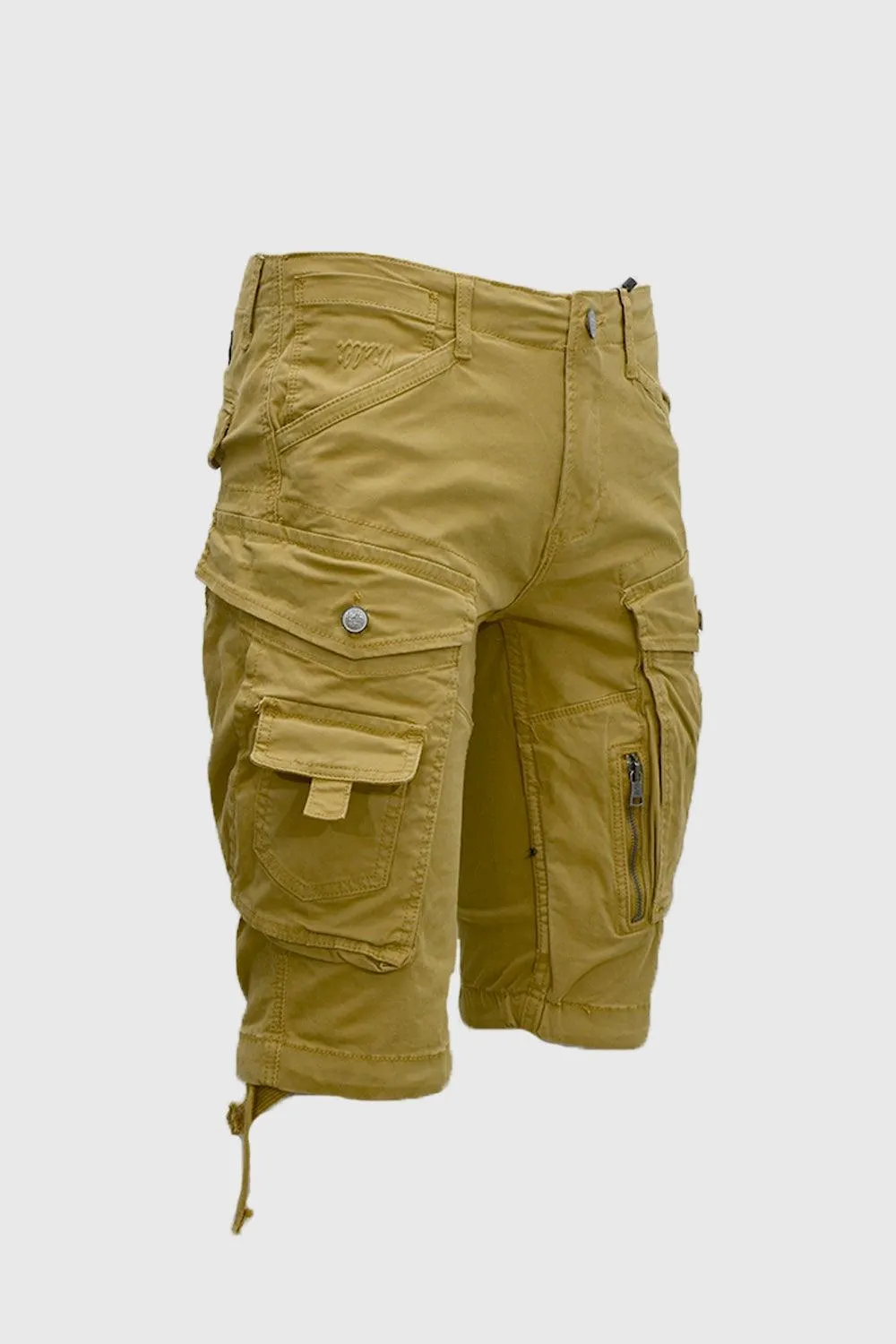 Vialli Muda Bermuda 6 Pkt Khaki Short