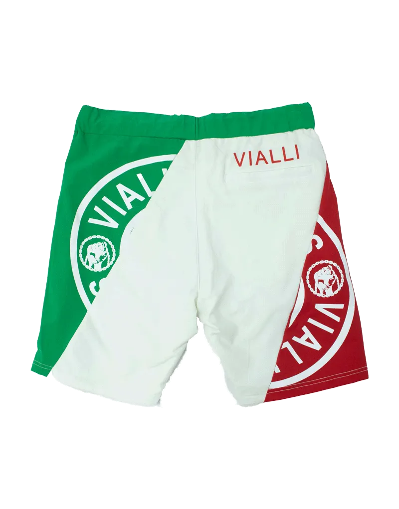 Vialli Vichenzo Italian Green Short Bermuda